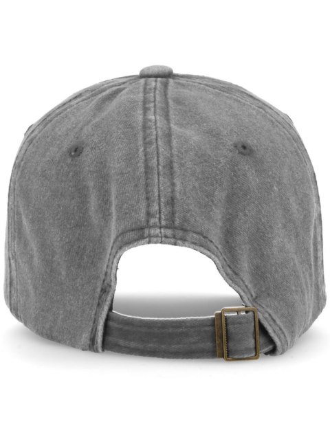 Czapka z daszkiem jeans ACTION szara Czapka z daszkiem jeans ACTION szara
