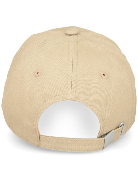 Czapka z daszkiem snapback regulowana beżowa Czapka z daszkiem snapback regulowana beżowa