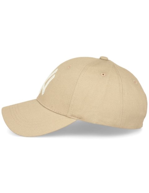 Czapka z daszkiem snapback regulowana beżowa Czapka z daszkiem snapback regulowana beżowa