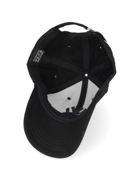 Czapka z daszkiem snapback regulowana czarna Czapka z daszkiem snapback regulowana czarna