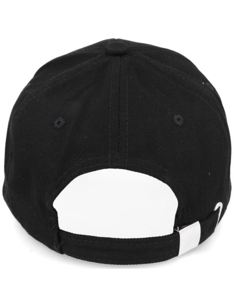 Czapka z daszkiem snapback regulowana czarna Czapka z daszkiem snapback regulowana czarna