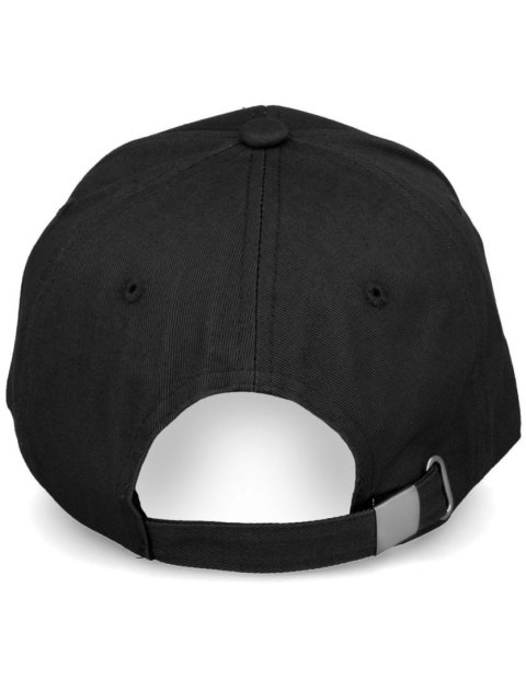 Czapka z daszkiem snapback regulowana czarna Czapka z daszkiem snapback regulowana czarna