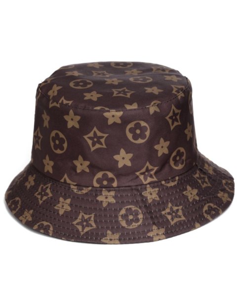 Kapelusz czapka rybacki bucket hat brązowy Kapelusz czapka rybacki bucket hat brązowy