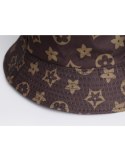 Kapelusz czapka rybacki bucket hat brązowy