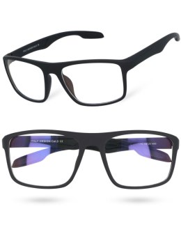 Okulary zerówki męskie do komputera bluelight