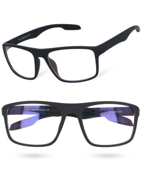 Okulary zerówki męskie do komputera bluelight Okulary zerówki męskie do komputera bluelight