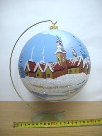 Bombka dekorowana 20cm | DO1200 Bombka dekorowana 20cm | DO1200