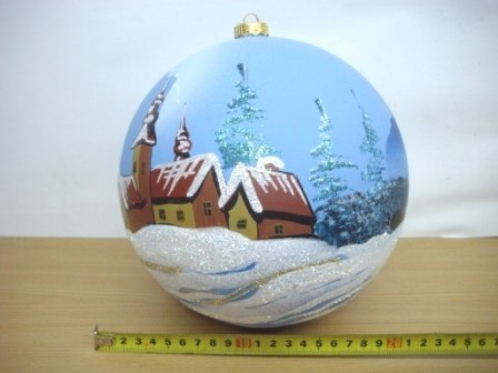 Bombka dekorowana 20cm | DO1200 Bombka dekorowana 20cm | DO1200