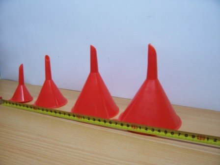 Lejki 4szt. 50-75-100-125mm | 840240 Lejki 4szt. 50-75-100-125mm | 840240