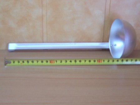 Łyżka wazowa aluminiowa śr.9 Łyżka wazowa aluminiowa śr.9