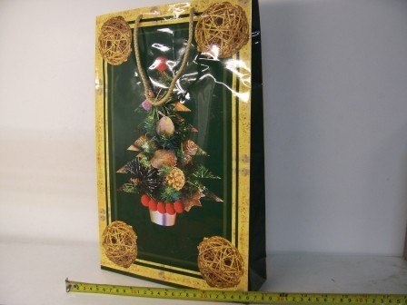 Torebki 12szt. ozdobne foliowane bożonarodz. 25x39cm - LAK1 Torebki 12szt. ozdobne foliowane bożonarodz. 25x39cm - LAK1