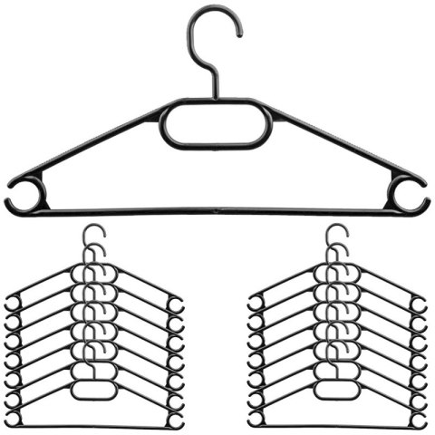 Wieszaki ubraniowe 15szt. | 0350 Wieszaki ubraniowe 15szt. | 0350