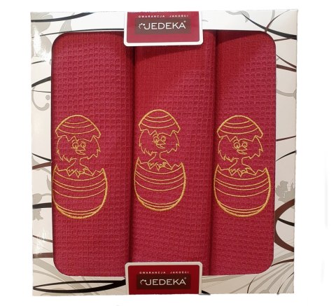 Komplet ścierek Wielkanoc 3szt. 45x60cm - Haft Komplet ścierek Wielkanoc 3szt. 45x60cm - Haft