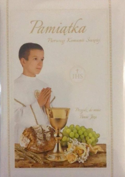 Książeczka brokat A5 Komunia Chłopiec KKO-014 Książeczka brokat A5 Komunia Chłopiec KKO-014