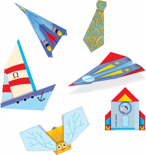 Moje pierwsze origami Statek Moje pierwsze origami Statek