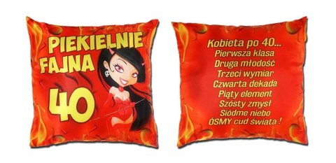 Poduszka Piekielnie fajna 40 | S134 Poduszka Piekielnie fajna 40 | S134