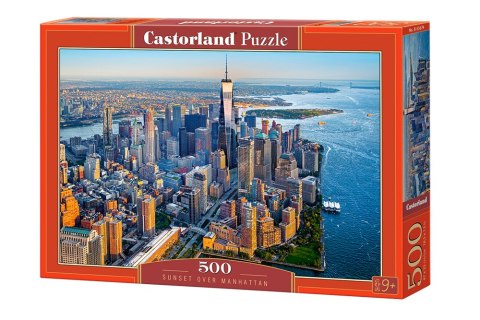 Puzzle 500 el. Sunset over Manhattan Castorland B-53674 Puzzle 500 el. Sunset over Manhattan Castorland B-53674