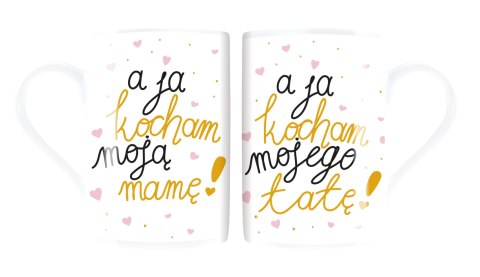 Kubek komplet a ja kocham ..Mama/Tata Q 960 Kubek komplet a ja kocham ..Mama/Tata Q 960