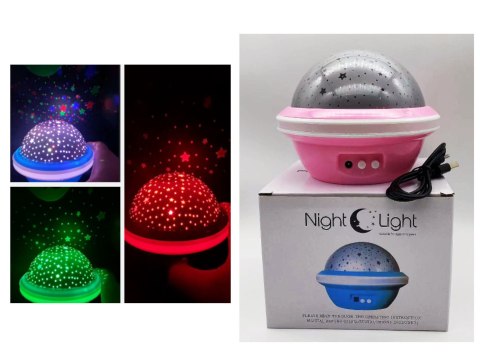 Lampka PROJEKTOR LED (na baterie) 13,5x10 cm RÓŻOWA NT5703 Lampka PROJEKTOR LED (na baterie) 13,5x10 cm RÓŻOWA NT5703
