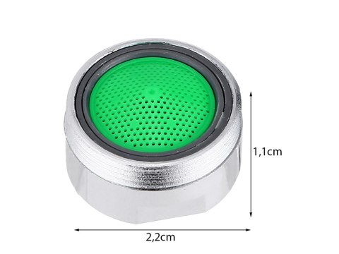 Nakładka 10szt na kran perlator do baterii m24 chrom 01708 Nakładka 10szt na kran perlator do baterii m24 chrom 01708