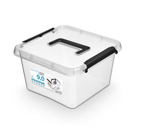 Pojemnik plastikowy SimpleStore 9l z rączką Pojemnik plastikowy SimpleStore 9l z rączką