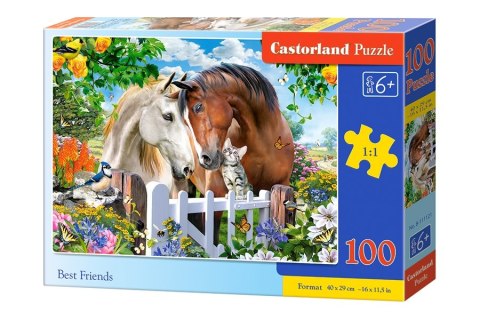 Puzzle 100 el. Najlepsi przyjaciele Castorland B-111121 Puzzle 100 el. Najlepsi przyjaciele Castorland B-111121