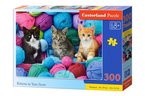 Puzzle 300 el. KITTENS IN YARN STORE Castorland B-030477 Puzzle 300 el. KITTENS IN YARN STORE Castorland B-030477
