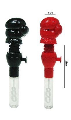 Rękawica bokserska wysuwana 23cm z bańkami 12szt. Rękawica bokserska wysuwana 23cm z bańkami 12szt.