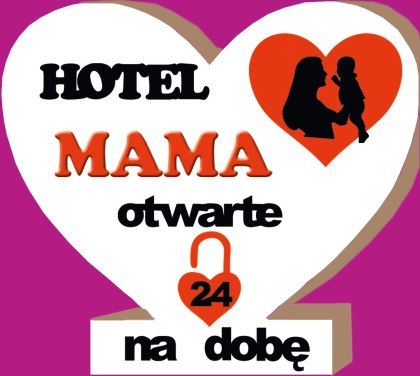 Serce stojące 12x11cm HOTEL MAMA OTWARTE SERCE MDF05 Serce stojące 12x11cm HOTEL MAMA OTWARTE SERCE MDF05