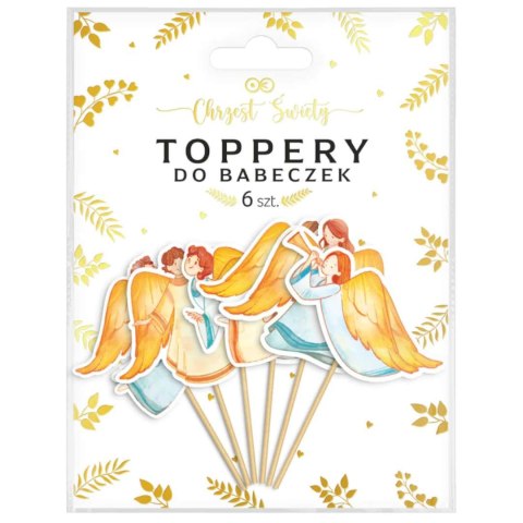 Toppery 6szt ANIOŁY 133408 Toppery 6szt ANIOŁY 133408