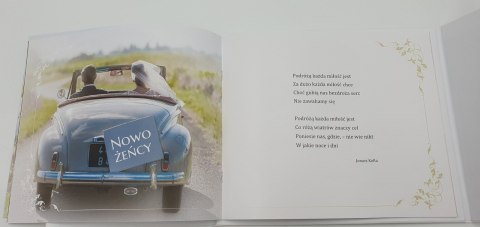 Album A4 Pamiątka W dniu Ślubu od Rodziców Album A4 Pamiątka W dniu Ślubu od Rodziców
