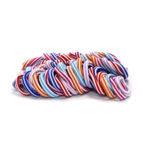 Gumki do włosów 72szt. S7806 Gumki do włosów 72szt. S7806