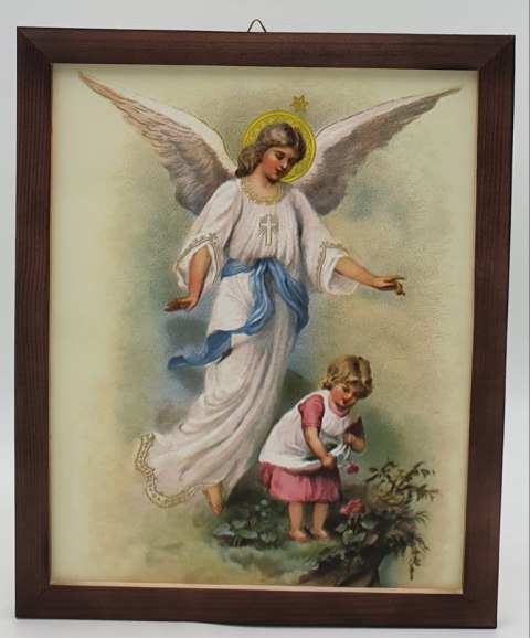 Obraz 20x25cm ANIOŁ STRÓŻ Obraz 20x25cm ANIOŁ STRÓŻ