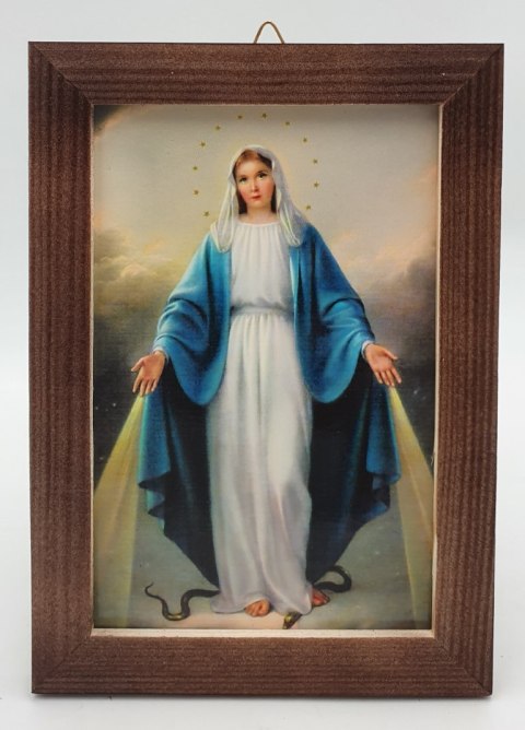 Obraz religijny 10 x15 cm Matka Boska Niepokalana Obraz religijny 10 x15 cm Matka Boska Niepokalana