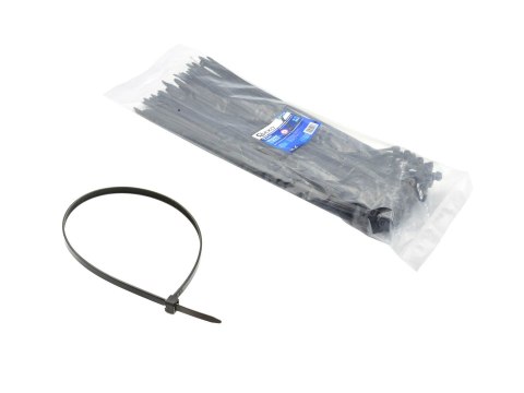 Opaski zaciskowe nylonowe czarne 120x3.6mm UV 100szt. Opaski zaciskowe nylonowe czarne 120x3.6mm UV 100szt.