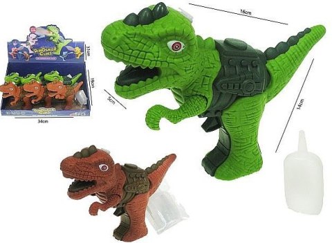 Pistolet 6szt dinozaur ziejący parą wodną ze światłem z dźwiękiem H13490 Pistolet 6szt dinozaur ziejący parą wodną ze światłem z dźwiękiem H13490
