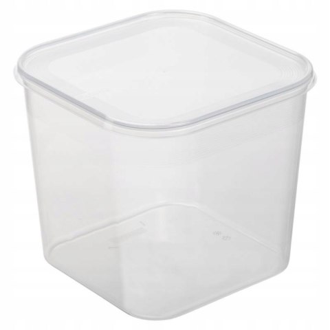Pojemnik 6szt. Helsinki 4,6l kwadrat plastikowy | 1513 Pojemnik 6szt. Helsinki 4,6l kwadrat plastikowy | 1513