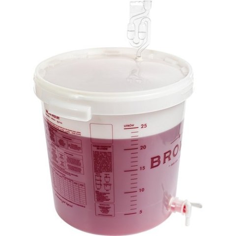 Pojemnik fermentacyjny 30 L z pokrywką i kranem 340434 Pojemnik fermentacyjny 30 L z pokrywką i kranem 340434