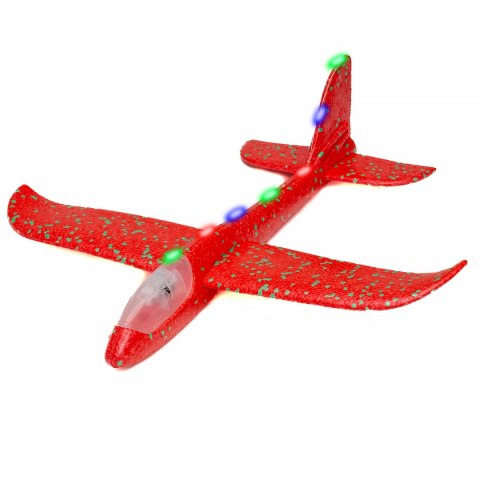 Samolot świecący styropianowy 48cm | B-1283 Samolot świecący styropianowy 48cm | B-1283