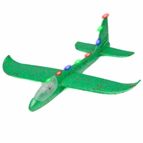 Samolot świecący styropianowy 48cm | B-1283 Samolot świecący styropianowy 48cm | B-1283