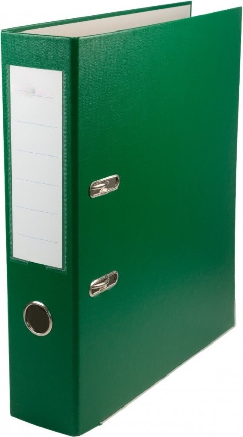 Segregator z okuciem A4 7,5cm zielony Segregator z okuciem A4 7,5cm zielony