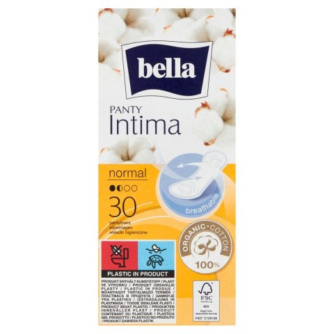 Wkładki higieniczne Bella Intima Panty Normal 30 sztuk Wkładki higieniczne Bella Intima Panty Normal 30 sztuk