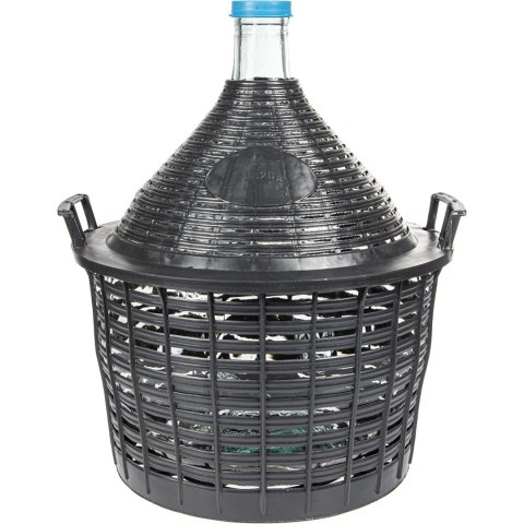Balon do wina 20l w koszu plastikowym | 644020 Balon do wina 20l w koszu plastikowym | 644020