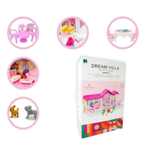 Domek dla lalek 29.3x13.2x48cm Domek dla lalek 29.3x13.2x48cm