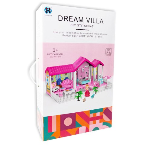 Domek dla lalek 29.3x13.2x48cm Domek dla lalek 29.3x13.2x48cm