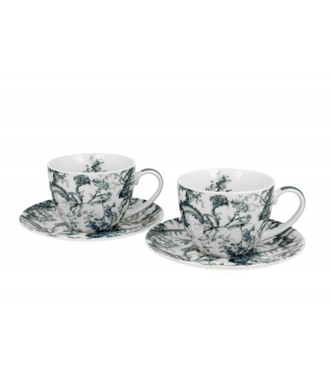 Komplet filiżanek ze spodkami 280ml ORIENT BLUE Komplet filiżanek ze spodkami 280ml ORIENT BLUE