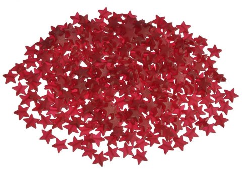 Gwiazdka z tworzywa sztucznego, do nawlekania 1,5cm, ok. 300szt. CZERWONA GMG41440 Gwiazdka z tworzywa sztucznego, do nawlekania 1,5cm, ok. 300szt. CZERWONA GMG41440