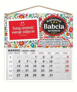 Kalendarz 2025 Najlepsza Babcia na świecie | 3338-B1
