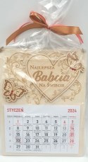 Kalendarz 2025 Najlepsza Babcia na świecie