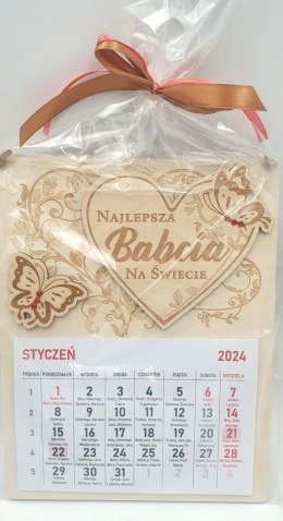 Kalendarz 2025 Najlepsza Babcia na świecie